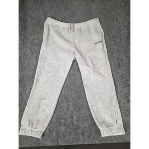 Mens Pants 2XL 3XL 44x28 Gray Fleece Joggers Cuffed Sweatpants Warm Kirkland